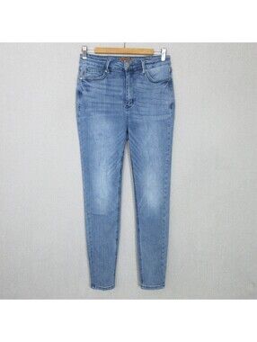 Judy Blue Jeans Womens 9/29 Skinny Ankle Light Wash Stretch 29x28